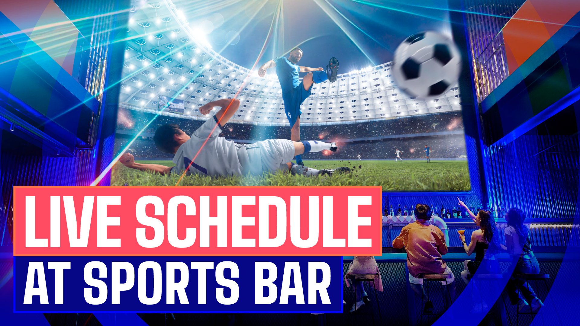 Live Sports bar at Topgolf