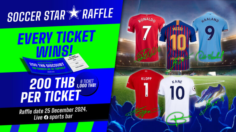 soccer star raffle